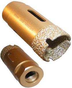 Vrtac� korunky pro vrt�n� tvrd�ch dla�eb GRESS